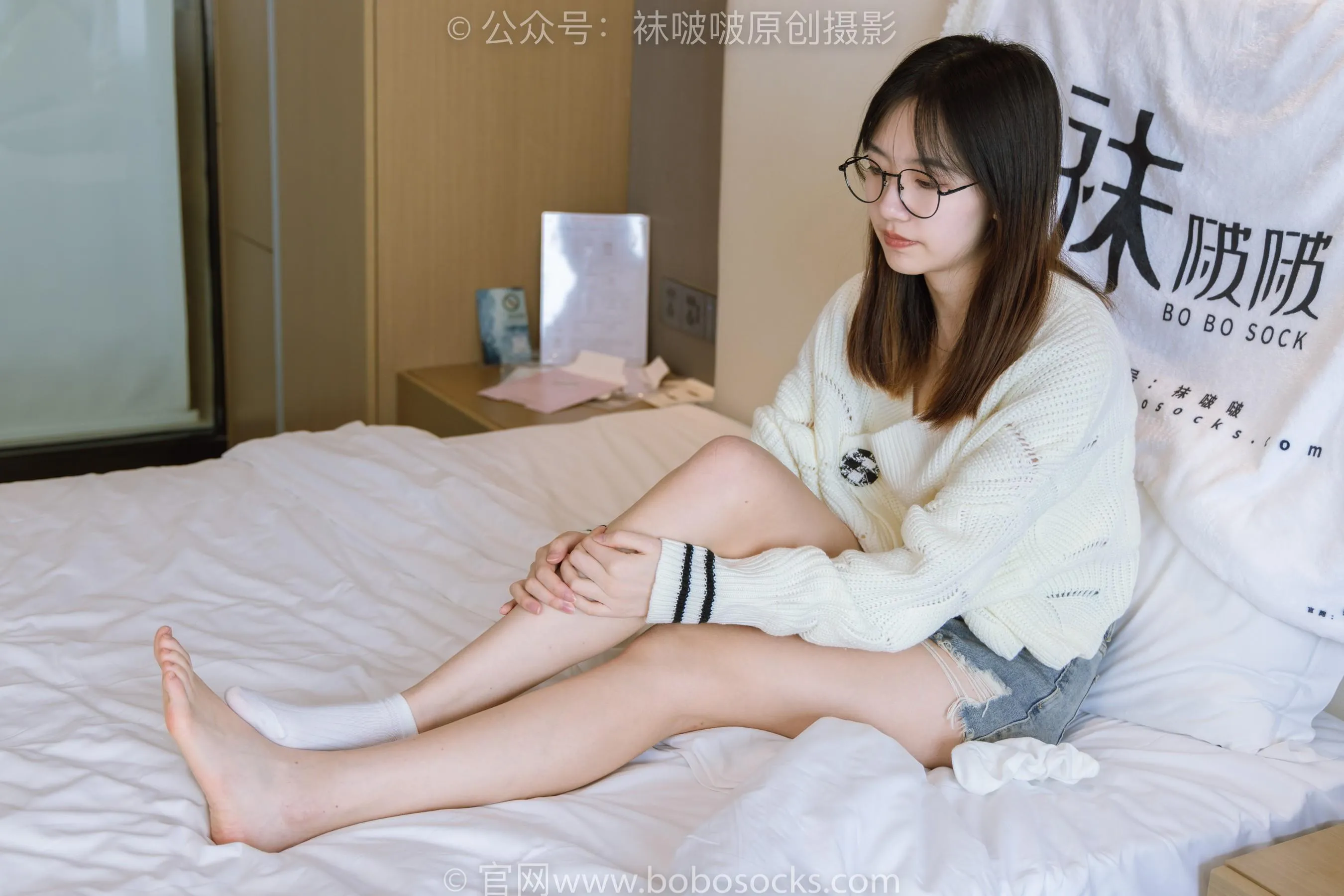[BoBoSocks袜啵啵]NO.222 小甜豆-长靴、白棉袜、裸足[22] [54P]插图2